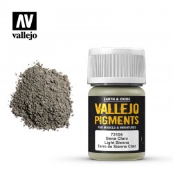 Vallejo Pigment 73104. Light Siena, jasna sienna, 35 ml.