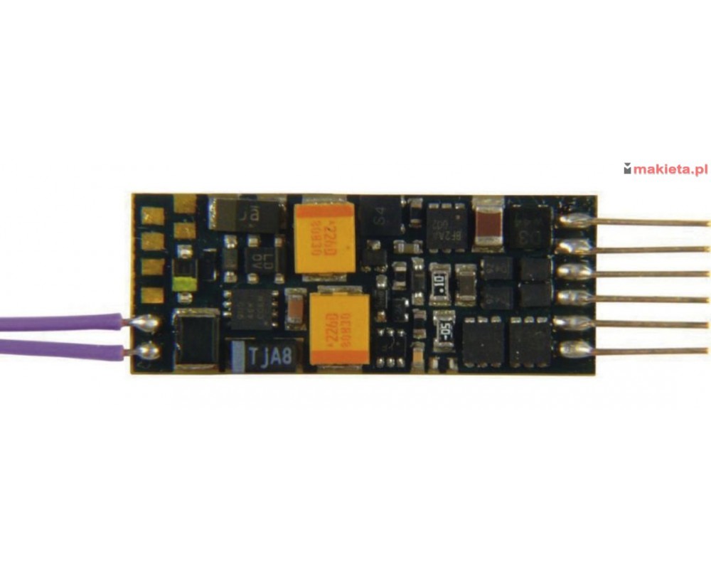 Fleischmann 687701. Sound dekoder 6-pin (NEM 651), DCC + RailCom®, H0e, TT, N, 0.7 A