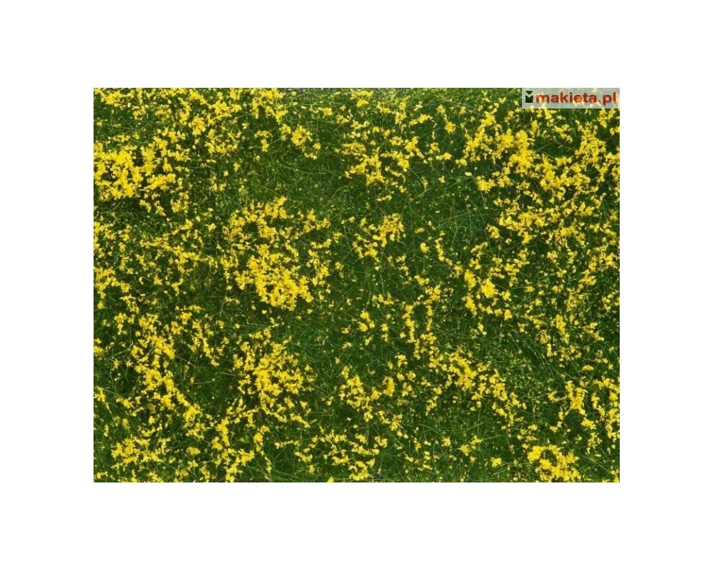 NOCH 07255. Podłoże trawiaste, łąka, kwiaty żółte, 180 x 120 mm.