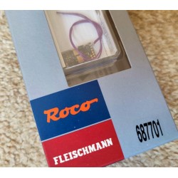 Fleischmann 687701. Sound dekoder 6-pin (NEM 651), DCC + RailCom®, H0e, TT, N, 0.7 A
