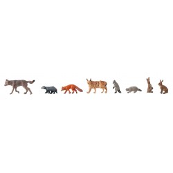 Faller 151915. Zwierzęta leśne, zestaw figurek, skala H0