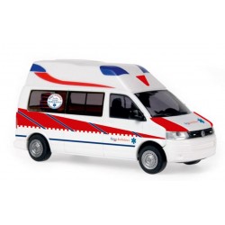--OUTLET--, Rietze 53603. Volkswagen Ambulanz Mobile Hornis Silver, skala H0.