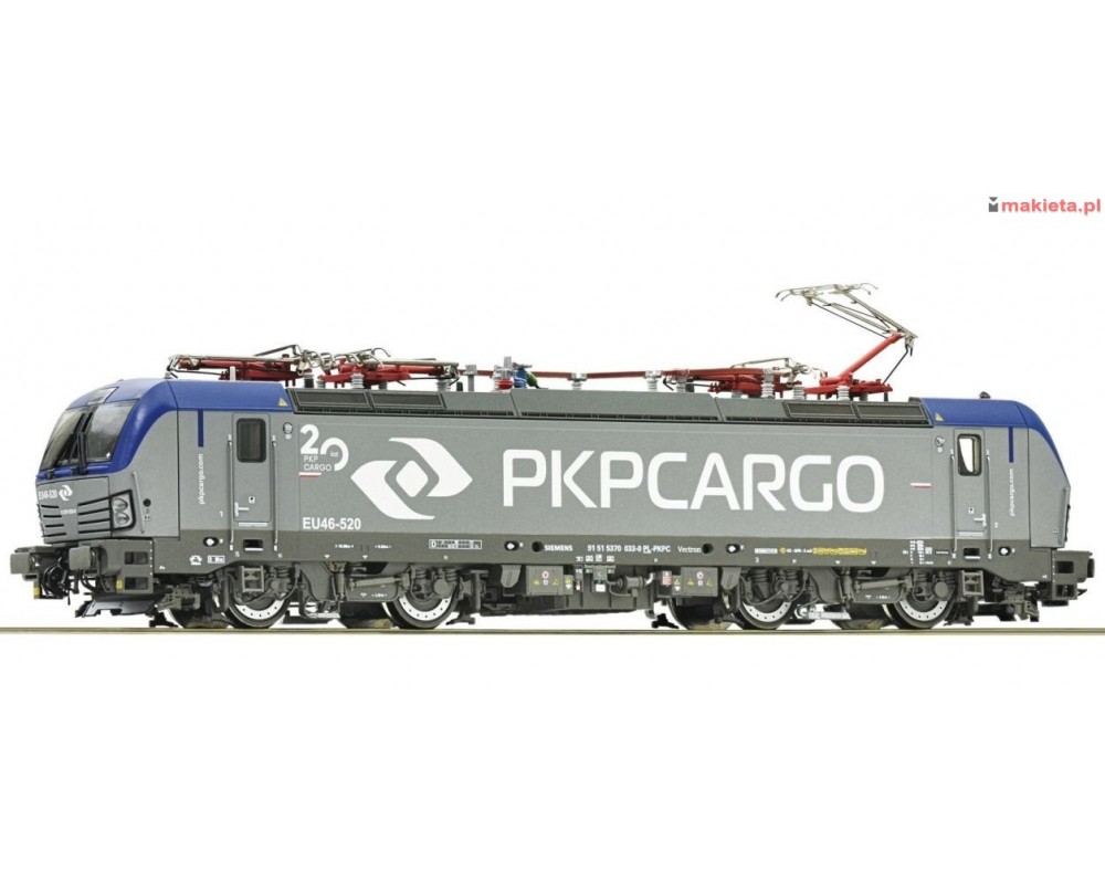 Roco 71800, Elektrowóz EU46-520 Vectron PKP Cargo "20 lat PKP Cargo", DCC Sound, skala H0