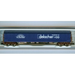 Fleischmann 837707, Wagon plandekowy Rilns ÖBB, Alusuisse / Delacher., ep.V, skala N.