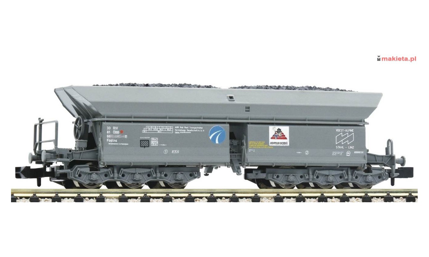 Fleischmann 852706, Wagon Faalns, ÖBB z ładunkiem "węgla", skala N