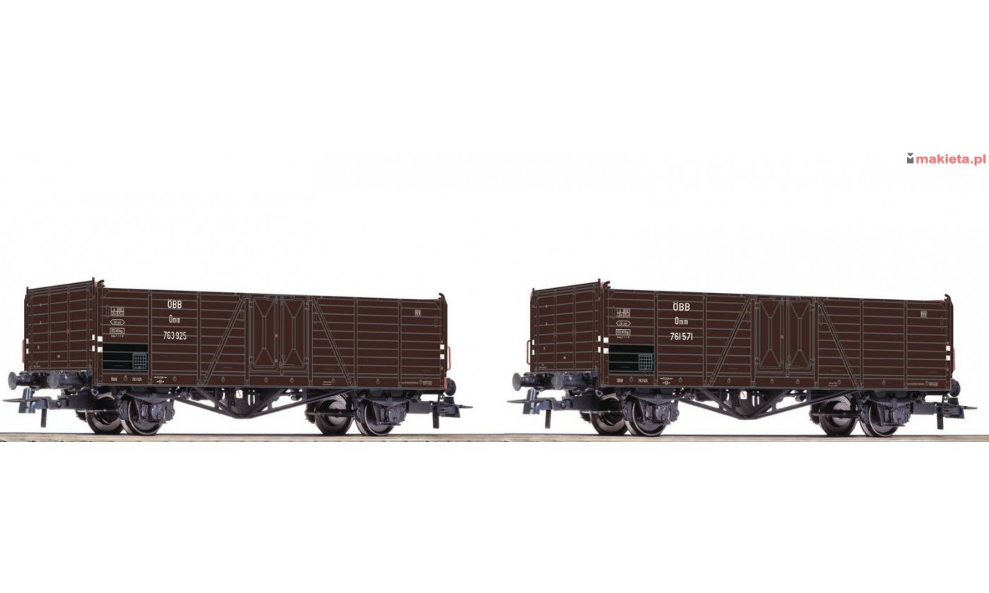 ROCO 76106, Zestaw: dwa wagony Omm Villach, ÖBB, ep.III, skala H0