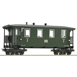 ROCO 34060, Wagon pasażerski wąskotorowy “Waldbahn”, DR, ep.III-IV, skala H0e.