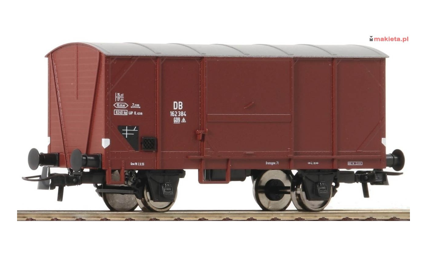 ROCO 76845, Wagon towarowy kryty G 09, DB, ep.III, skala H0.