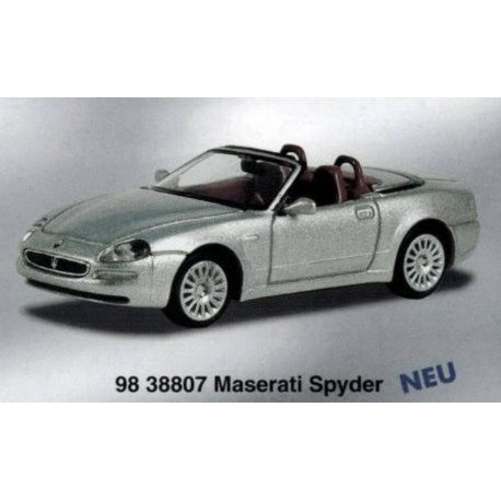 Ricko 38807. Maserati Spyder Silver, H0 1:87
