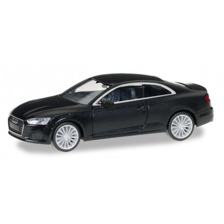 Herpa 028660. Audi A5 ®, brillant black, skala H0