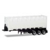 Herpa 076234-002. 30ft. container trailer, naczepa 3-os., skala H0