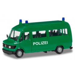 Herpa 094139. Mercedes-Benz T1 bus "Polizei", skala H0.