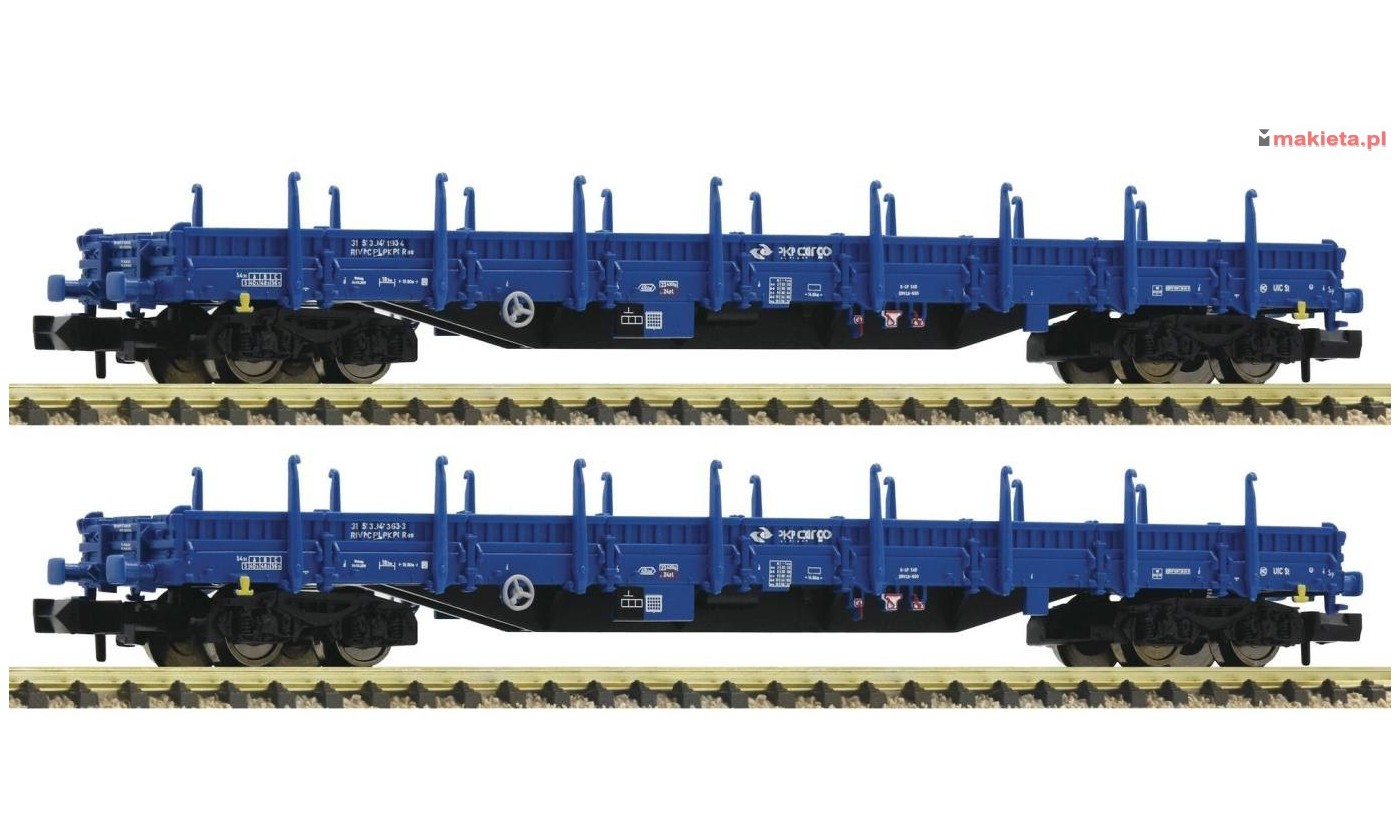 Fleischmann 828825. Zestaw: dwa wagony Res PKP Cargo, skala N (1:160).
