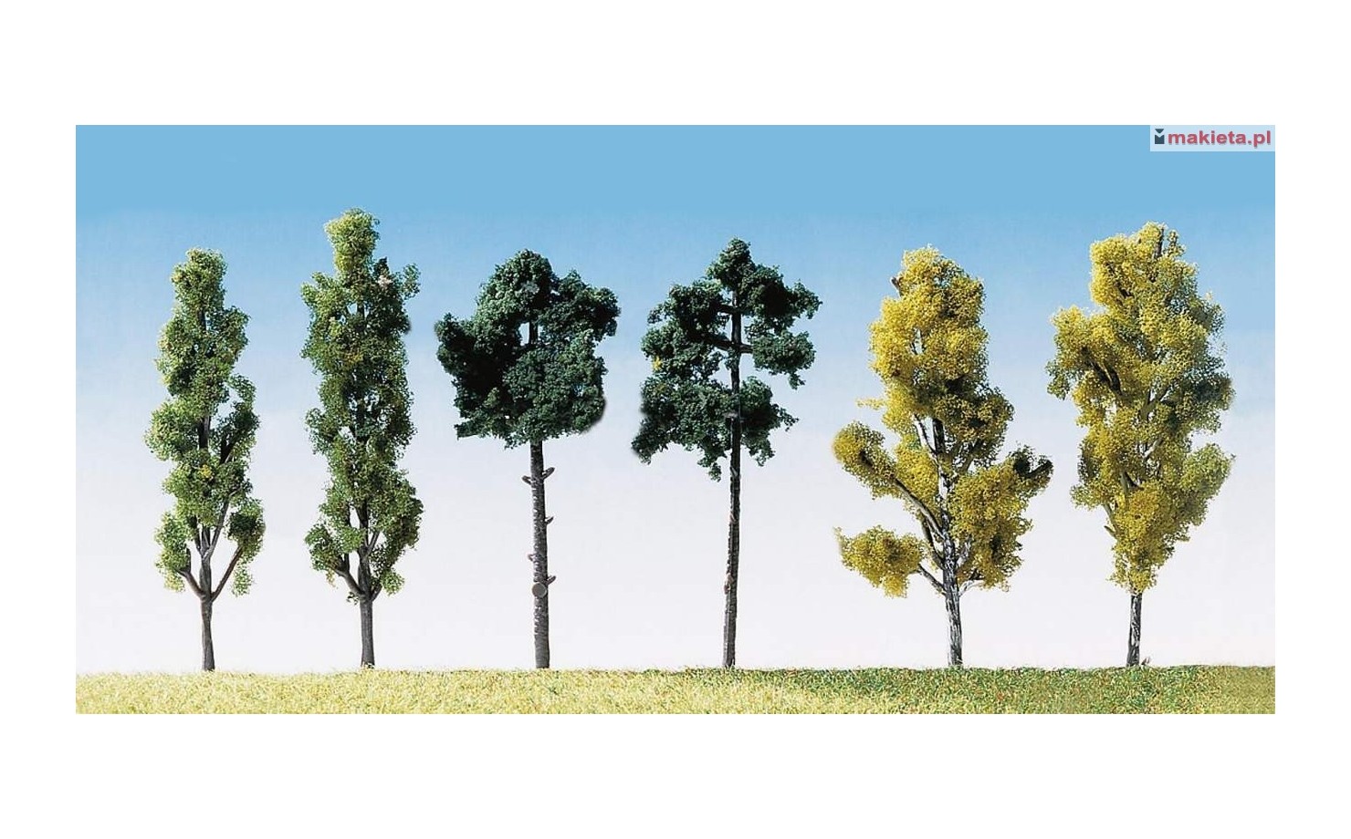 Faller 181488. 6 drzewek, wys.~ 60 mm