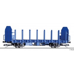 Tillig 14601 TT. Wagon Laaps, PKP Cargo, platforma z kłonicami, ep.VI, skala TT
