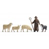 NOCH 17901. skala 0: pasterz z owcami, zestaw figurek w skali 1:43 / 1:45.