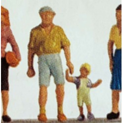 NOCH 116-065. Osoby stojące, "Mężczyzna z dzieckiem", figurki, skala H0 1:87
