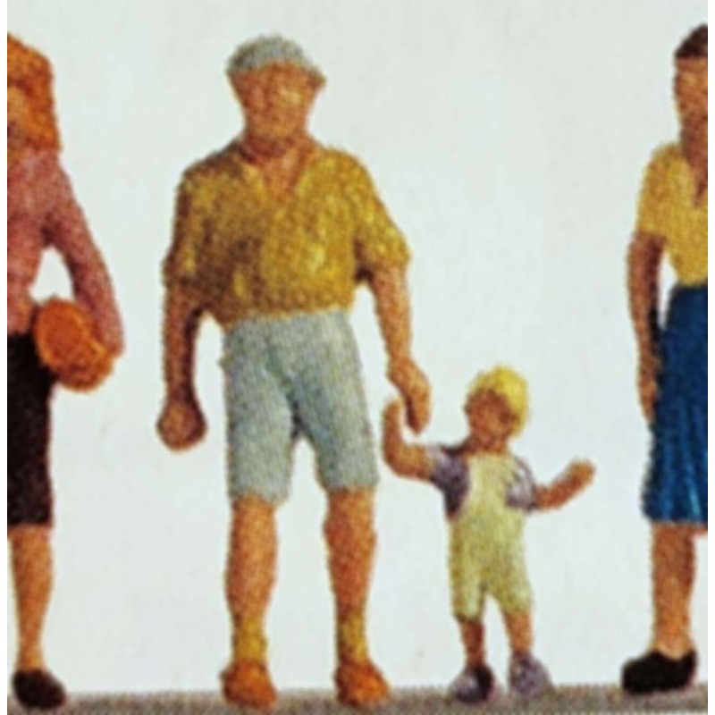 NOCH 118-065. Osoby stojące, "Mężczyzna z dzieckiem", figurki, skala N 1:160