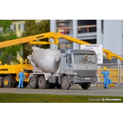 KIBRI 14062. Mercedes MB Actros 3-osiowy, betoniarka, skala H0