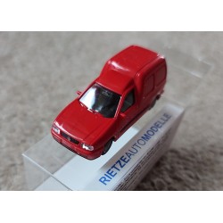 Rietze 10850. Volkswagen Caddy box truck, skala H0 1:87