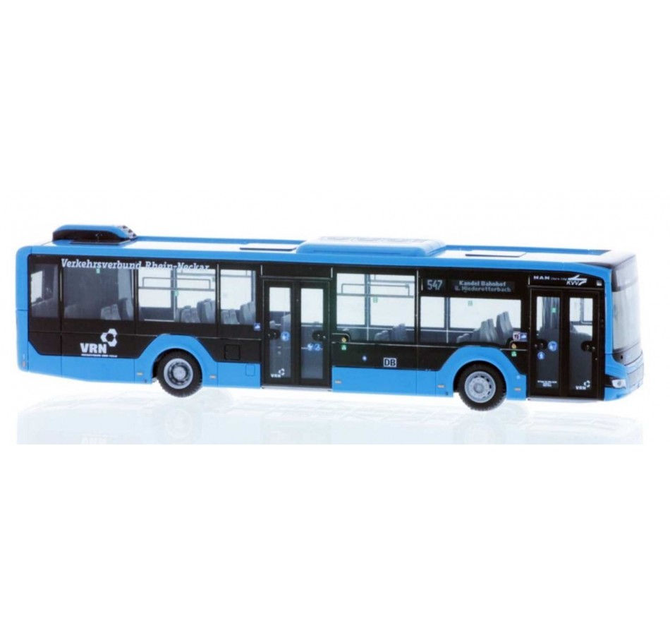 Rietze 75337. MAN Lion´s City 12´18 DB Regio Bus, Verkehrsverbund Rhein-Neckar, skala H0 1:87