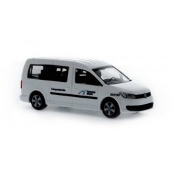 Rietze 31819. Volkswagen Caddy Maxi Bus ´11 Hannover Airport Fuhrparkservice, skala H0