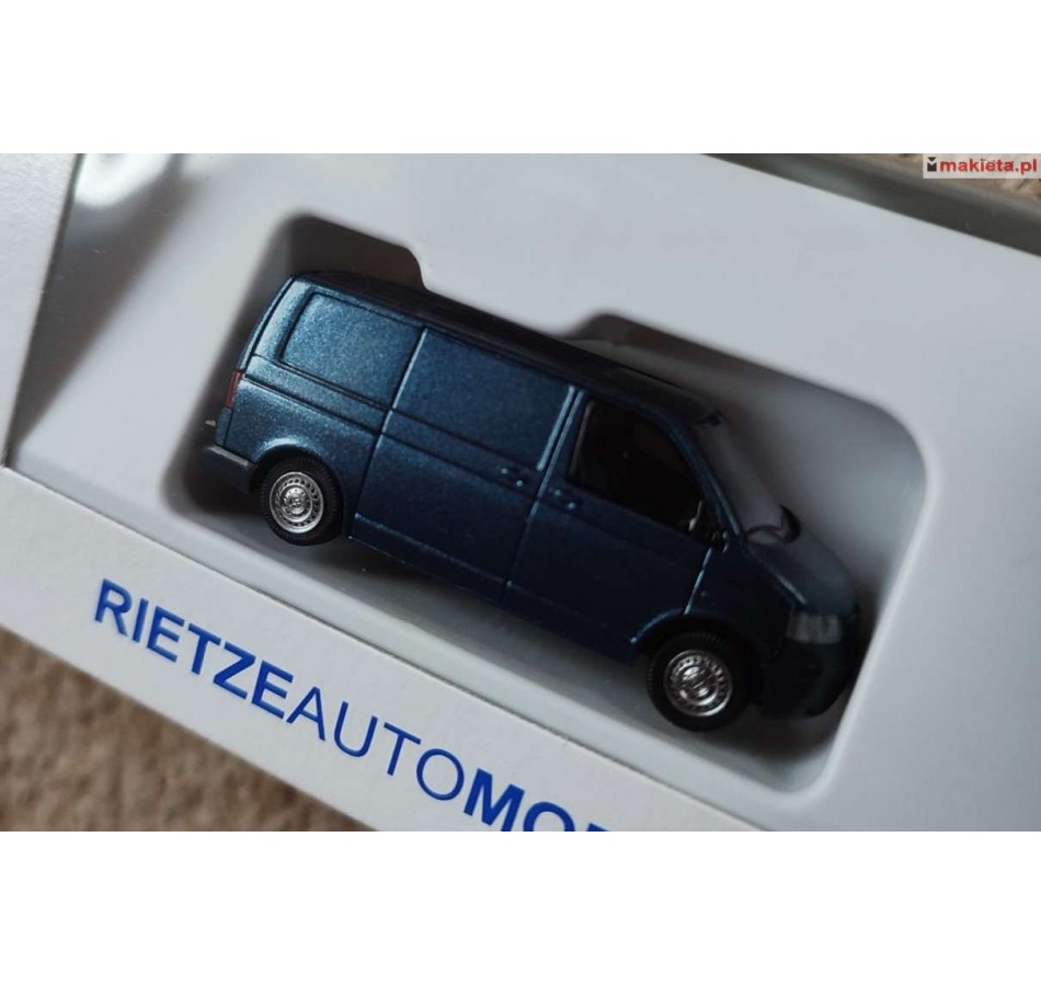 Rietze 21420 -GM. Volkswagen T5 Kasten KR FD metallic, skala H0