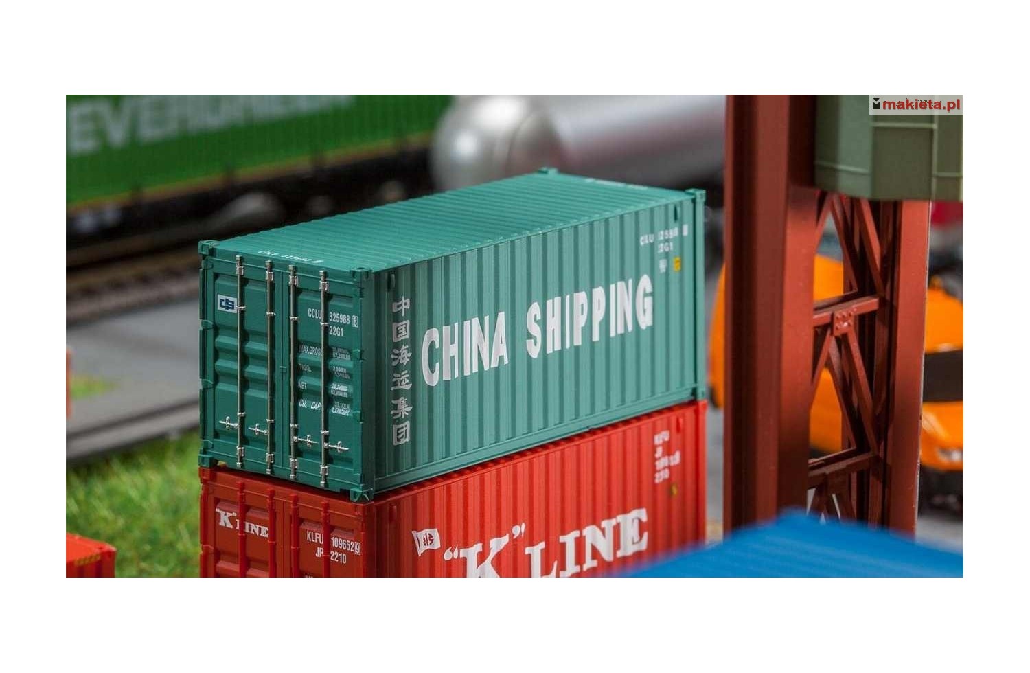 Faller 180828. 20' kontener »China Shipping«, skala H0