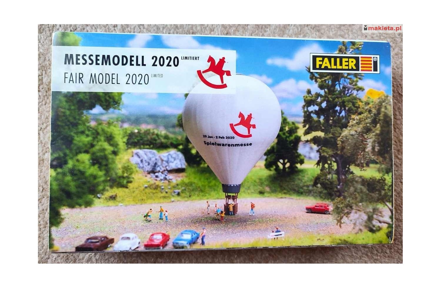 Faller 232020. Balon, skala N. Messmodel 2020