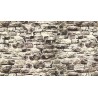 NOCH 57510. Mur z granitu, dekor kartonowy strukturalny, wytłaczany, 32 x 15 cm, skala H0 / TT