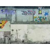 NOCH 56669. Stare mury przemysłowe z graffiti. Dekor, karton "3D" strukturalny, wytłaczany, skala H0
