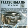 Fleischmann 6434. Złączki do szyn profi, 20 sztuk, H0 Profi-Gleis