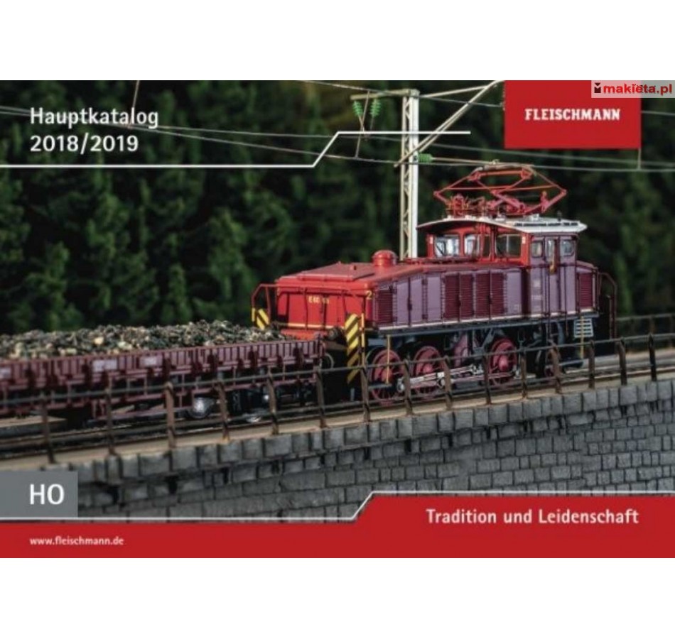 Fleischmann 990318. Katalog Główny 2018-2019, skala H0