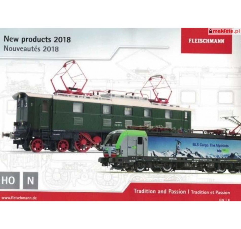 fkn18. Katalog FLEISCHMANN New products 2018