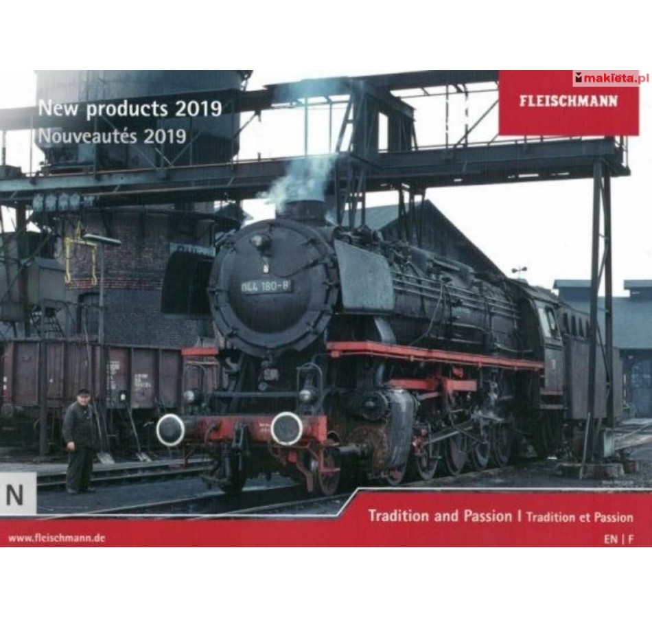 fkatn19. Katalog  Fleischmann New Products 2019, skala N