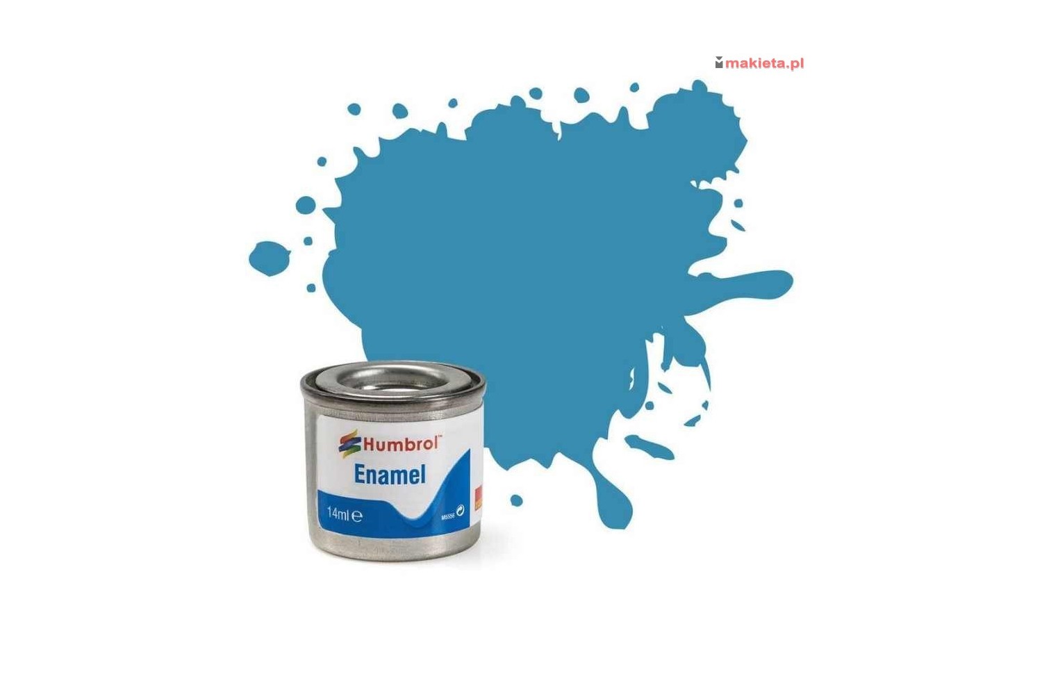 Humbrol H48. Mediterranean Blue - Gloss. Humbrol Enamel 14 ml