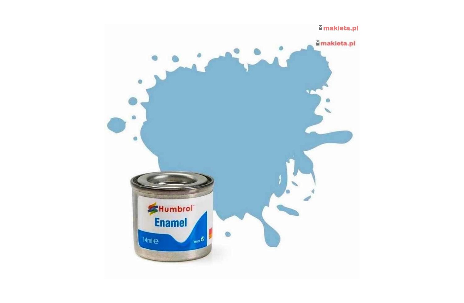Humbrol H157. Azure Blue Matt. Humbrol Enamel 14 ml