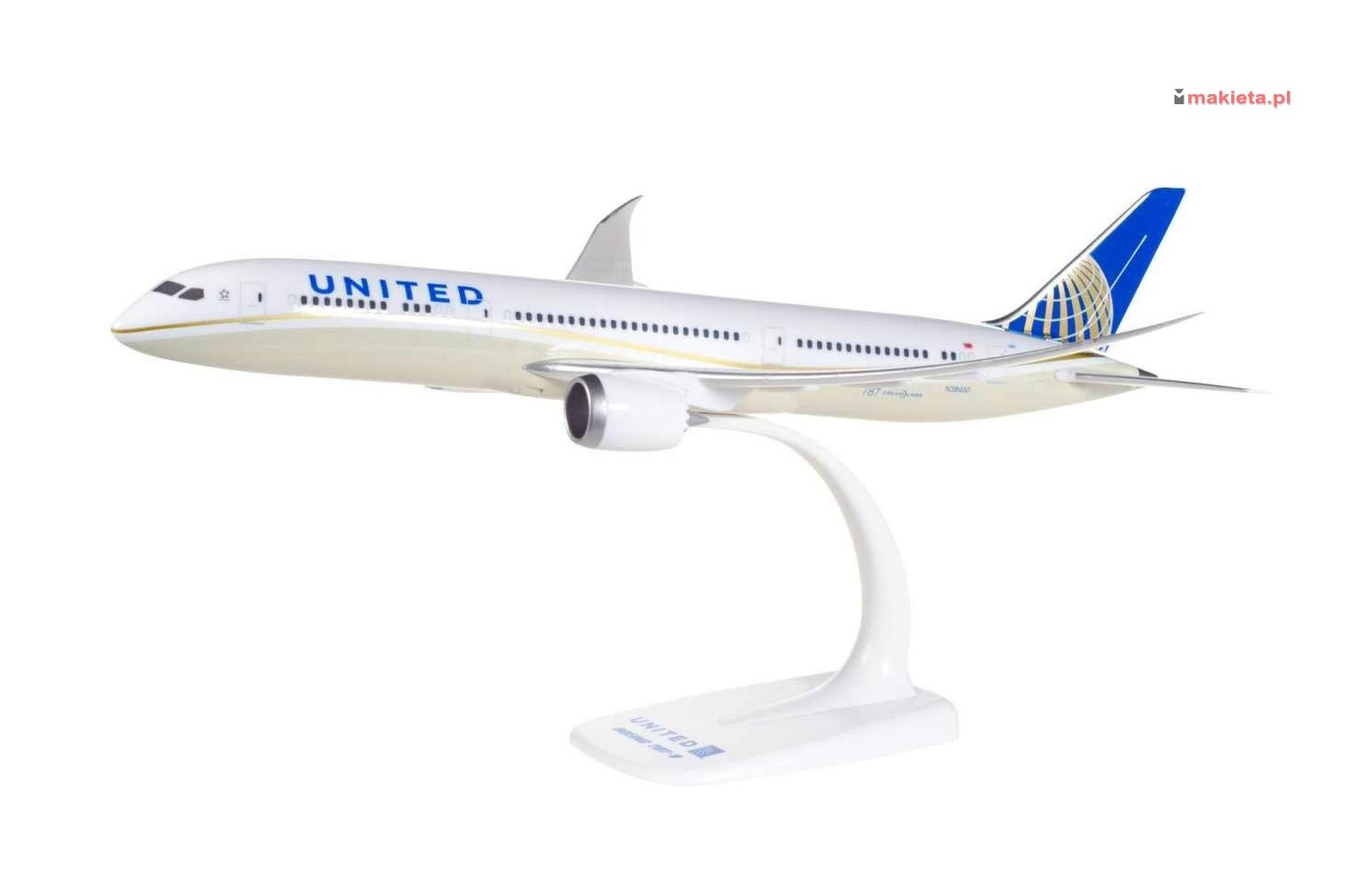 Herpa 610452. United Airlines Boeing 787-9 Dreamliner, skala 1:200
