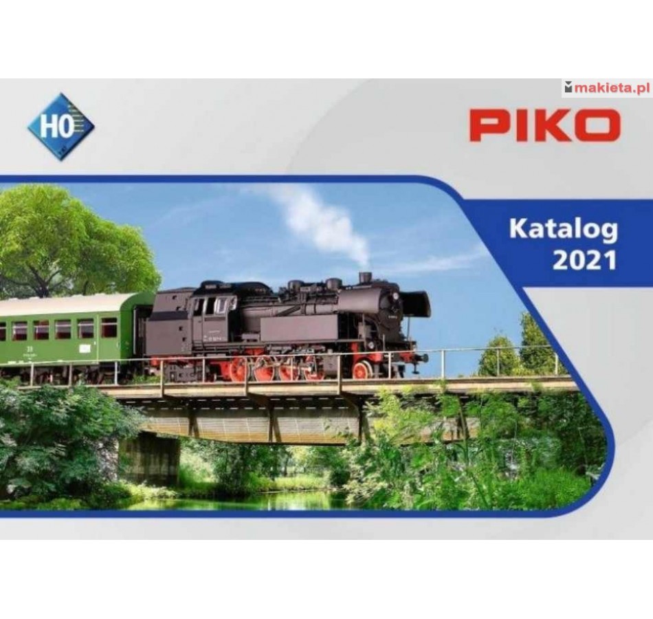 PIKO 99501 PL. katalog skali H0 - 2021 - język polski