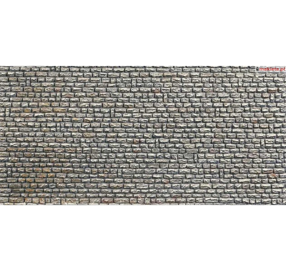 Faller 170603. Mur z kamienia naturalnego, dekor. Karton modelarski z nadrukiem, 250 x 125 mm