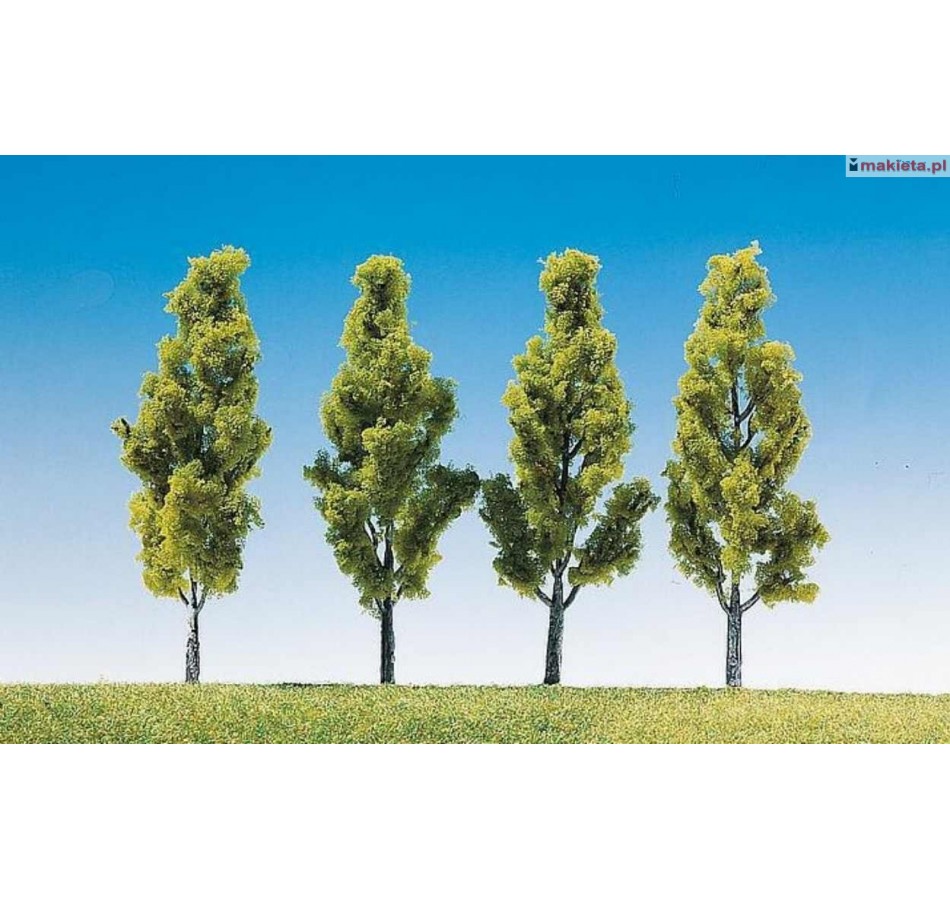 Faller 181423. Cztery brzozy, 9 cm. Zestaw drzewek H0-TT-N