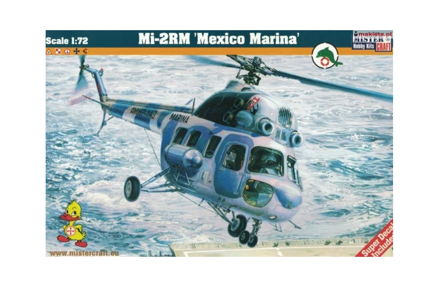 MisterCraft D-150. Mi-2RM "Mexico Marina", skala 1:72
