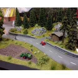 Noch 71207. Górska droga - makieta, gotowa diorama tematyczna. Skala H0