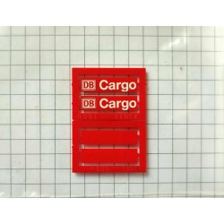 Roco 300012. Tablice, szyldy DB Cargo, skala H0 (inne skale)