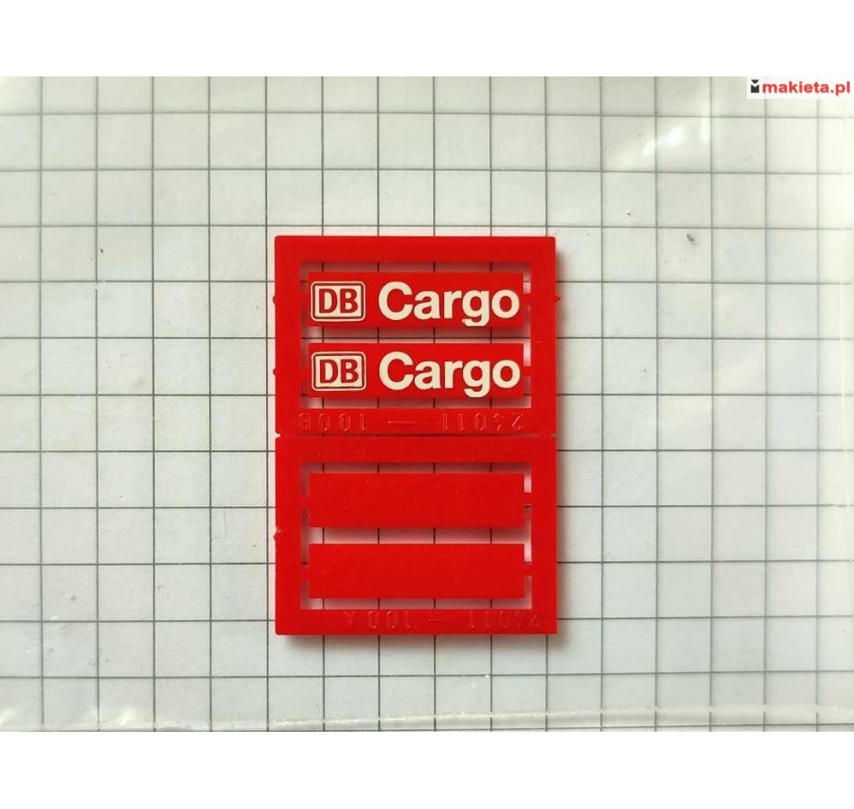 Roco 300012. Tablice, szyldy DB Cargo, skala H0 (inne skale)