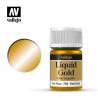 Vallejo 70794. Liquid Metal Red Gold, metalizer na bazie alkoholu, 35 ml
