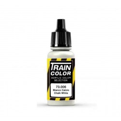 Vallejo 73006. Chalk White, kreda. Farba akrylowa Train Color 17 ml