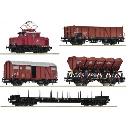 Roco 5510003. Skład pociągu „Oberammergau“ lok.169 005 i 4 wagony, DB ep.IV, z dźwiękiem, skala H0 1:87