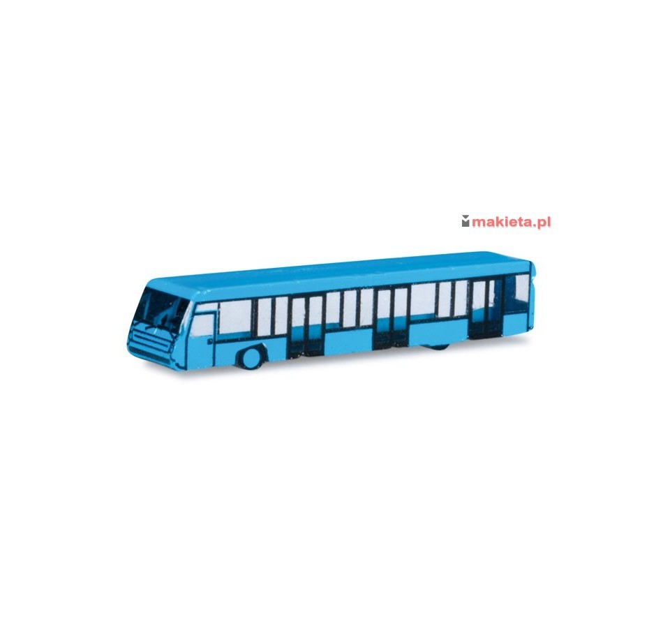 521017  Cztery autobusy  (1:500) niebieskie