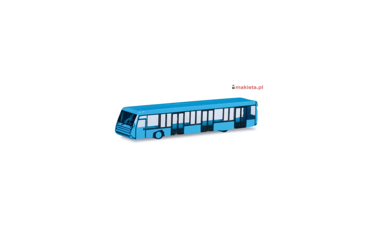 521017  Cztery autobusy  (1:500) niebieskie